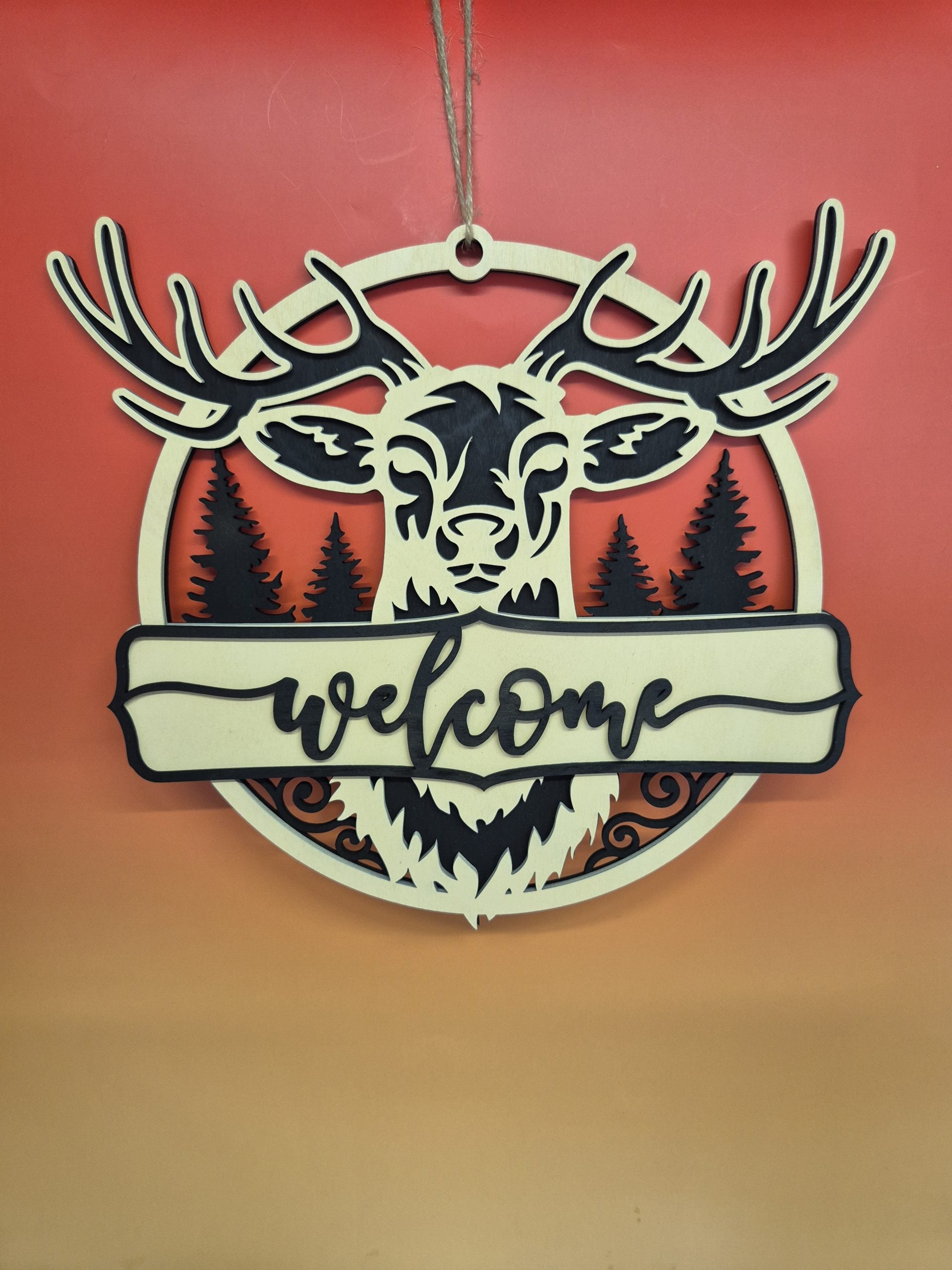 Welcome Sign - Buck image 2