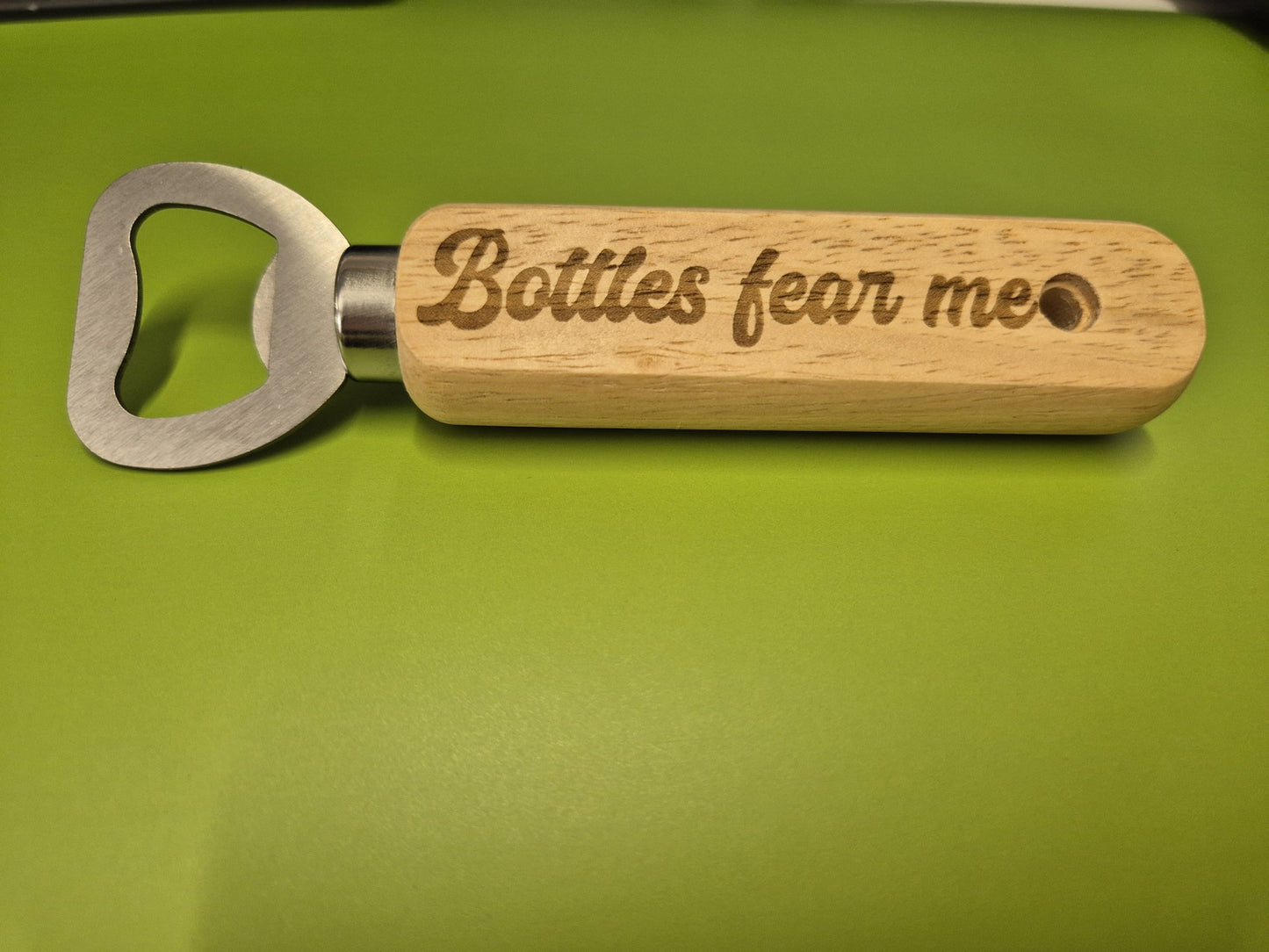 Wooden Bottle Opener - Funny Designs image 6