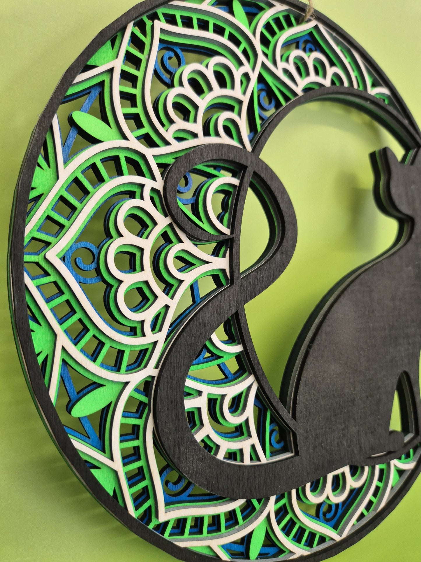 Cat Moon Mandala image 4