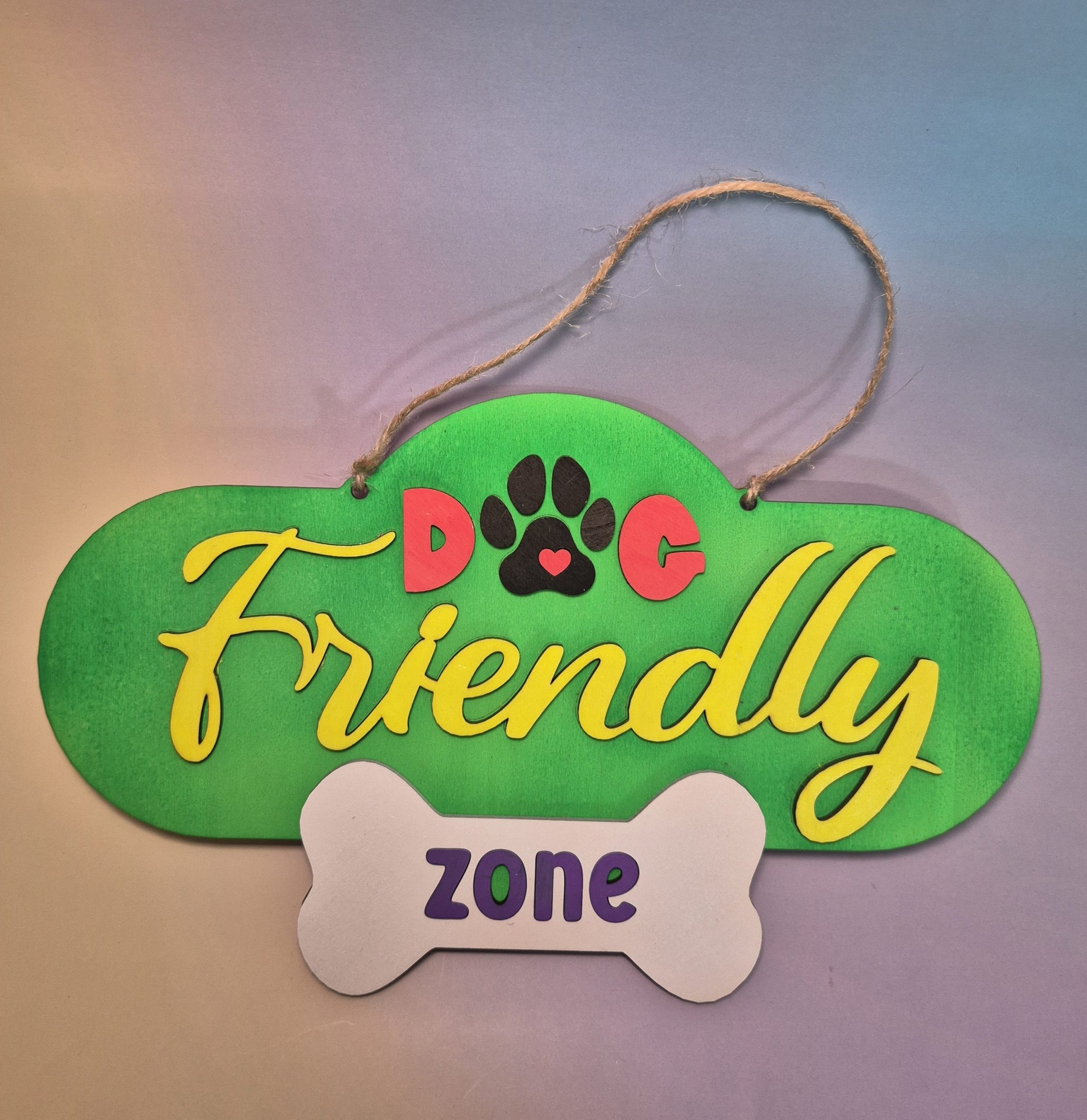 Welcome Sign - Dog Friendly Zone image 2