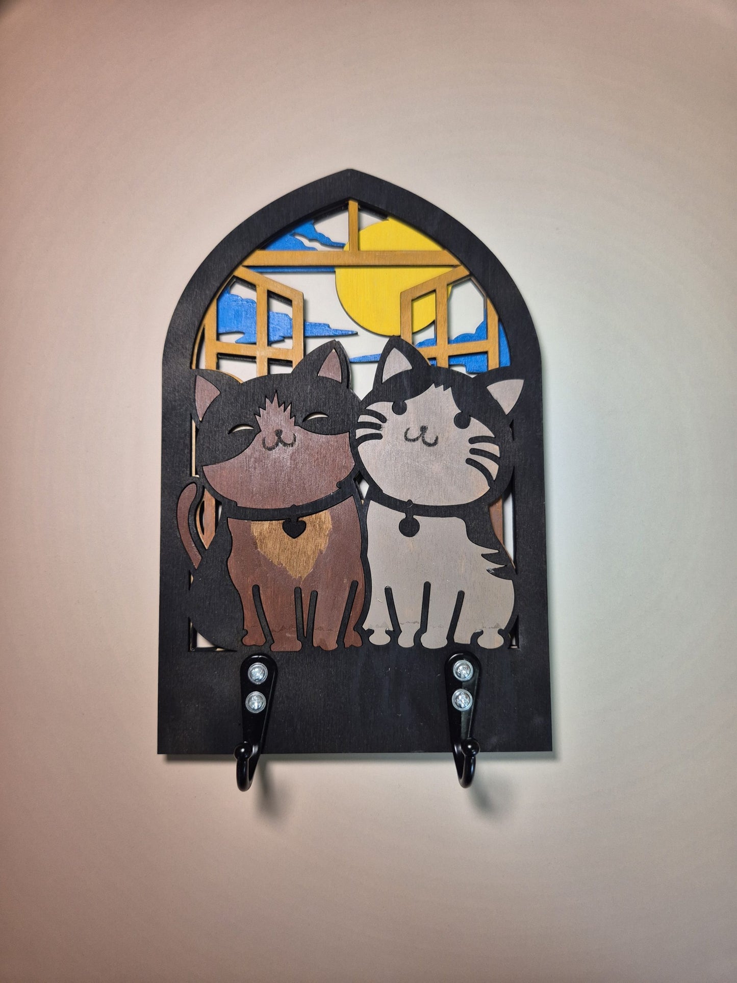 Arch key holder - Cats image 3