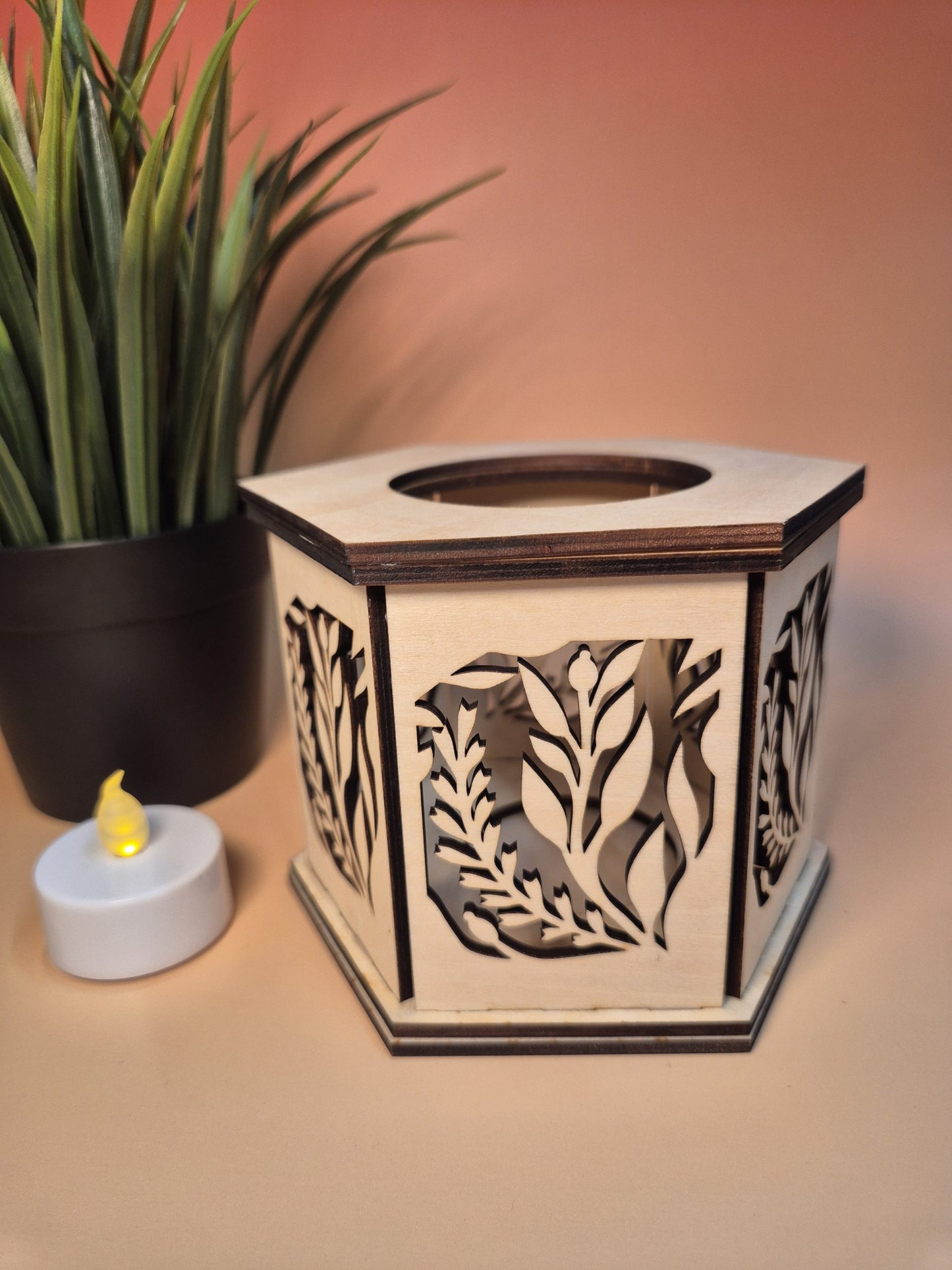 Palm Tree Tealight Holder image 2
