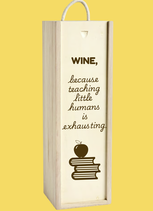 Wine / Alcohol Bottle Wooden Box image 0