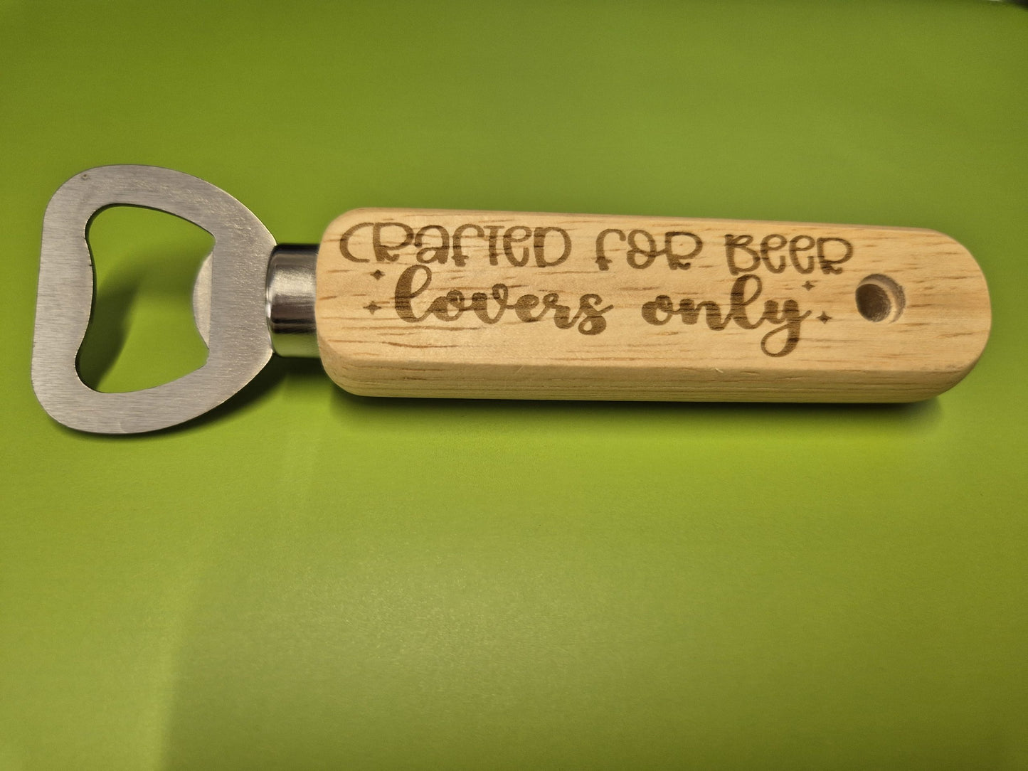 Wooden Bottle Opener - Funny Designs - 7 image