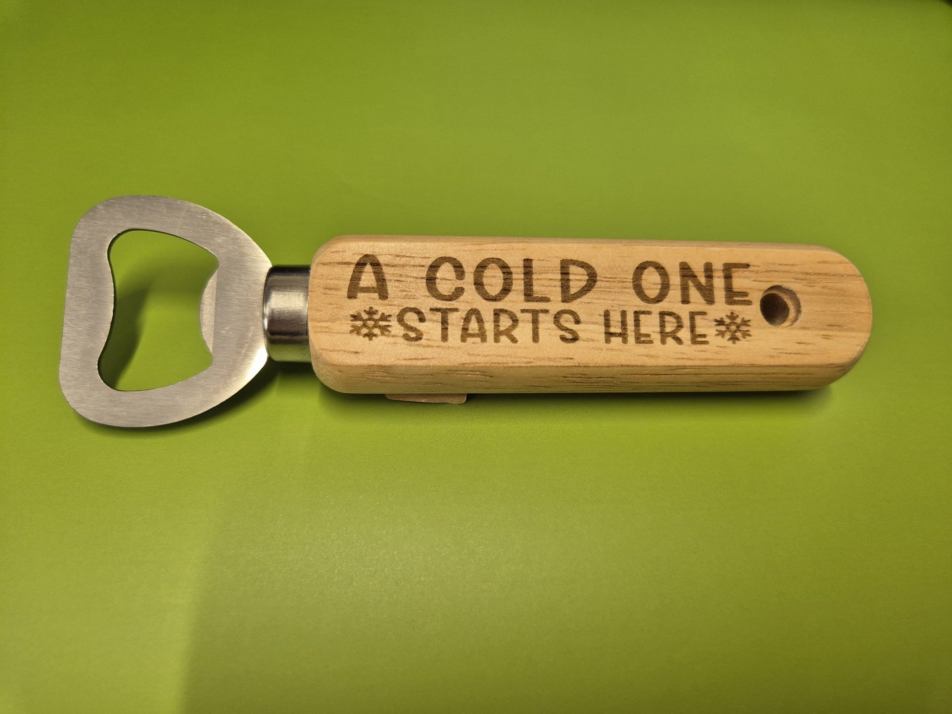 Wooden Bottle Opener - Funny Designs - 8 image