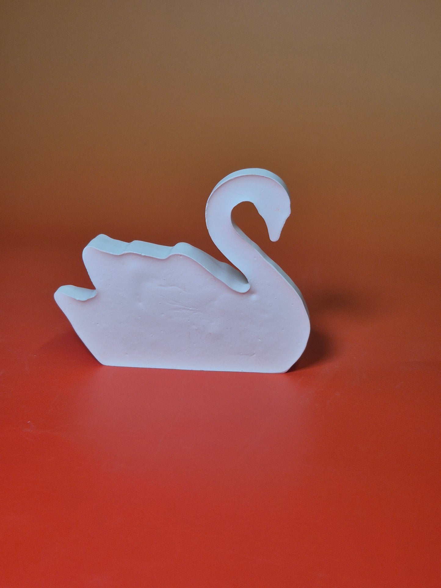 Classic Swan Handmade Jesmonite Figurine