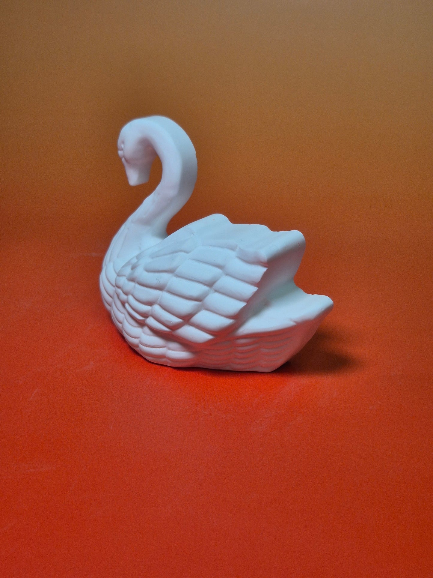 Classic Swan Handmade Jesmonite Figurine