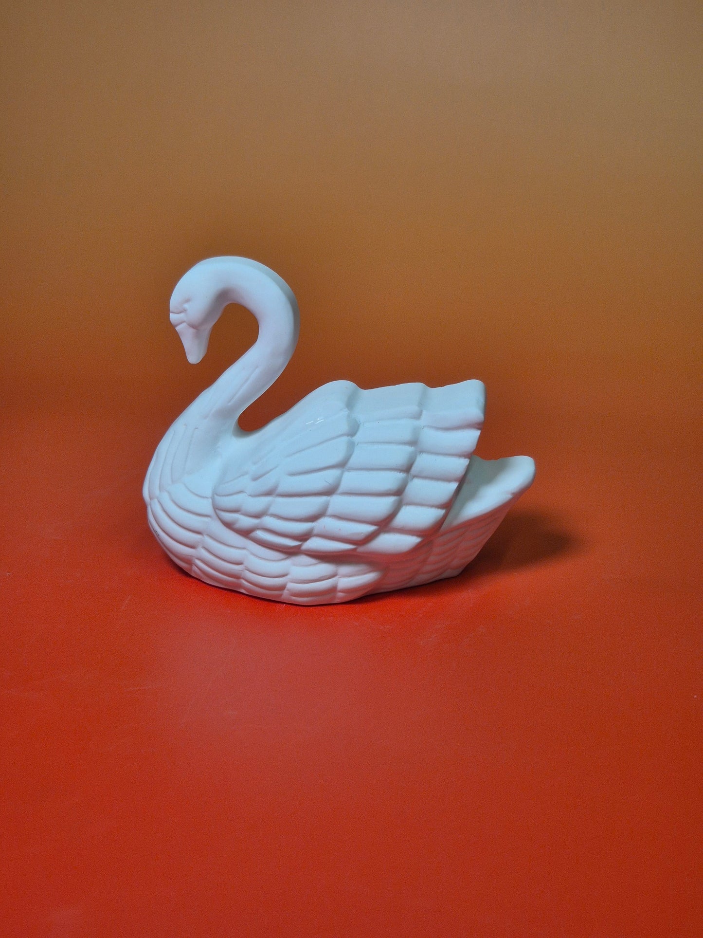 Classic Swan Handmade Jesmonite Figurine