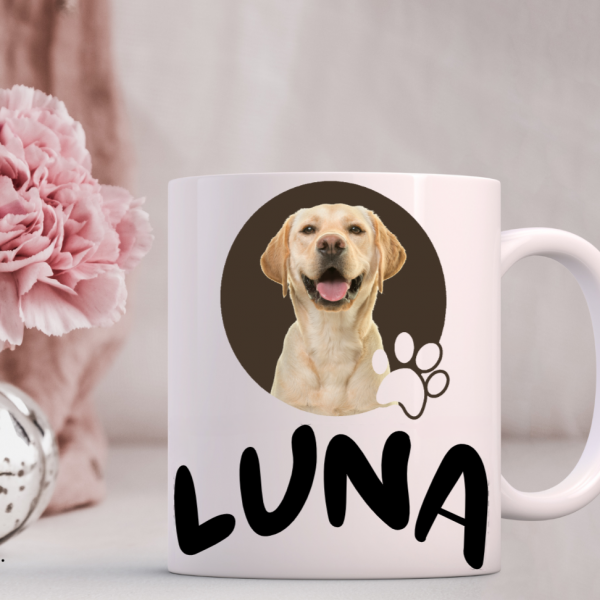 White Mug - Pet Photo