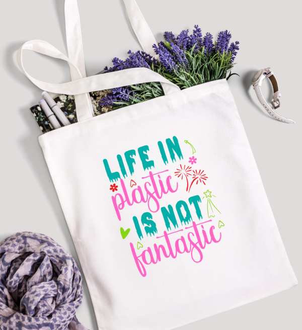 White Tote Bag #7