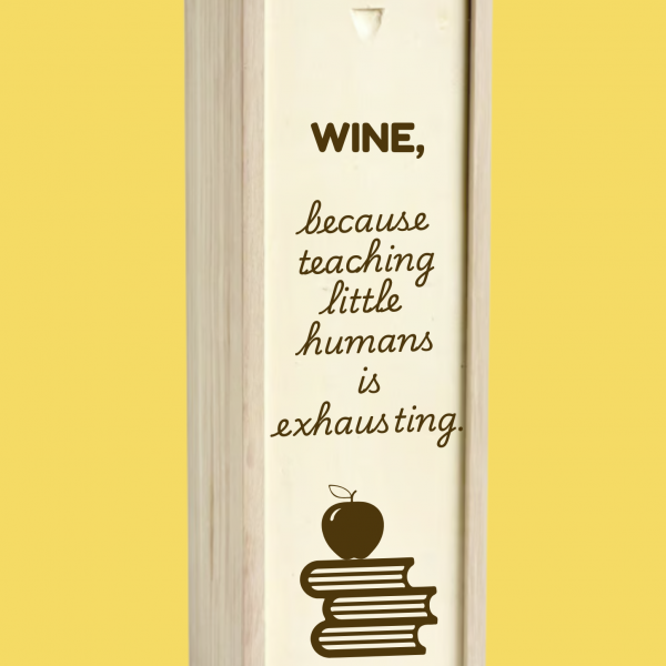 Wine / Alcohol Bottle Wooden Box