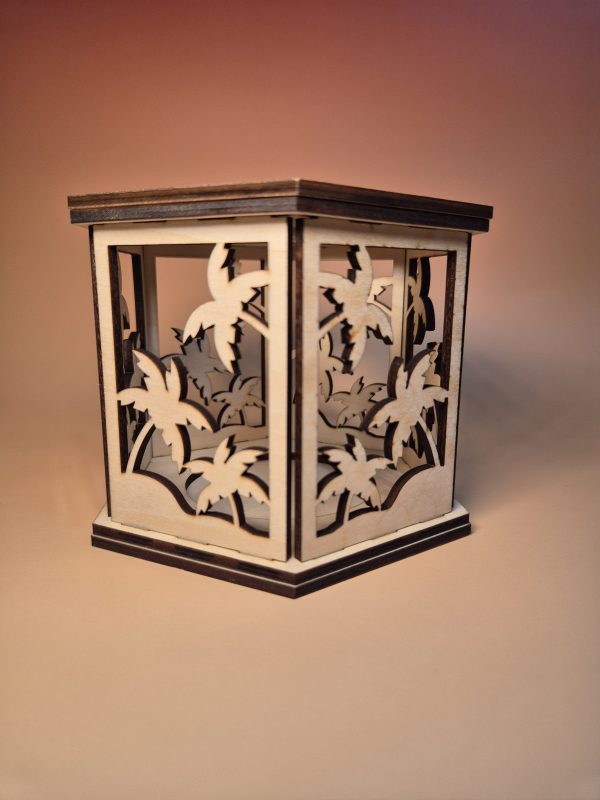 Palm Tree Tealight Holder - Image 2