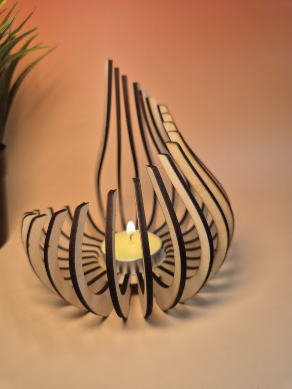 Teardrop tealight holder - Image 4
