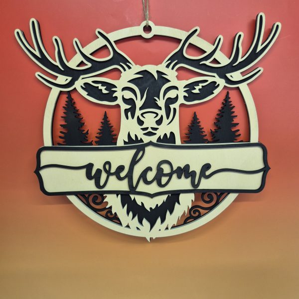 Welcome Sign - Buck