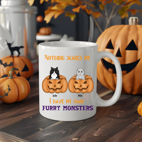 Halloween Mug 11 oz - Cats - Image 2