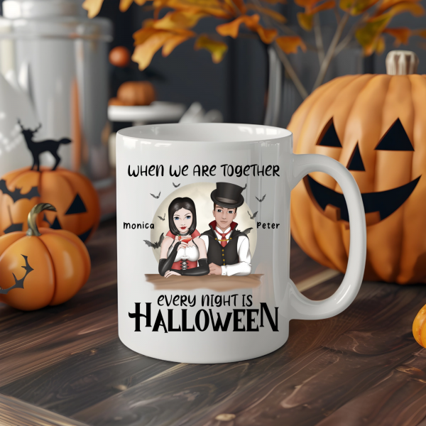 Halloween Mug 11 oz - Every night is Halloween - Image 2