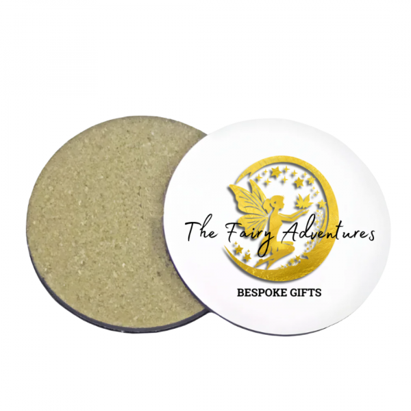 MDF Coaster – Round - Cork Base