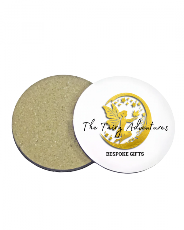 MDF Coaster – Round - Cork Base