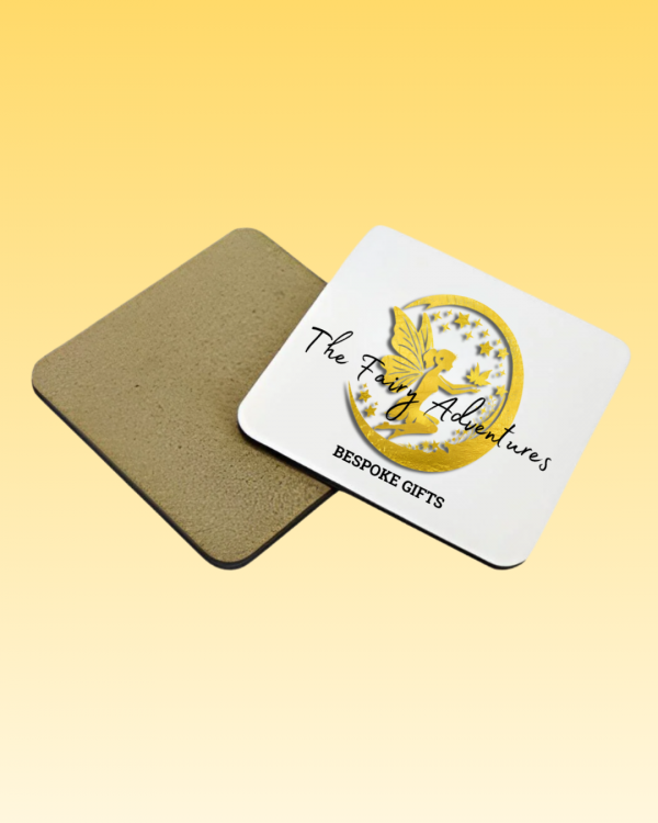 MDF Coaster – Square - Cork Base