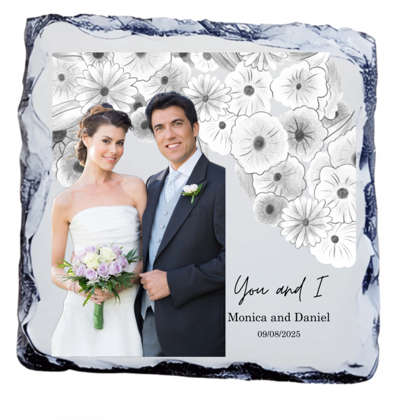 Photo Slate - Officially Married