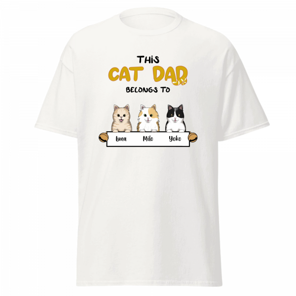 Unisex Classic Tee Cat Dad