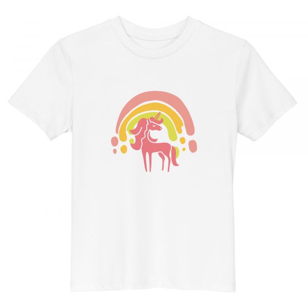 Organic cotton kids t-shirt - Unicorn - Image 5