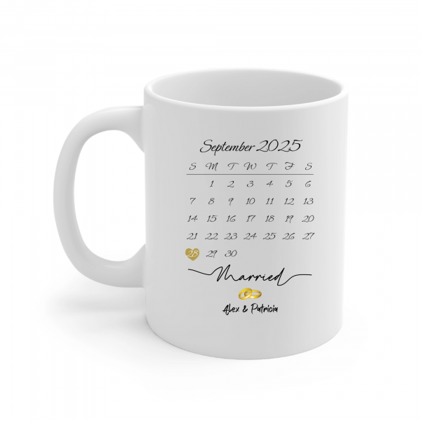 Mug 11oz - Married Calendar