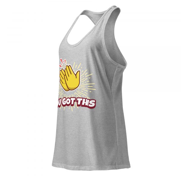 Women’s fitted racerback tank top - You got this - Image 11