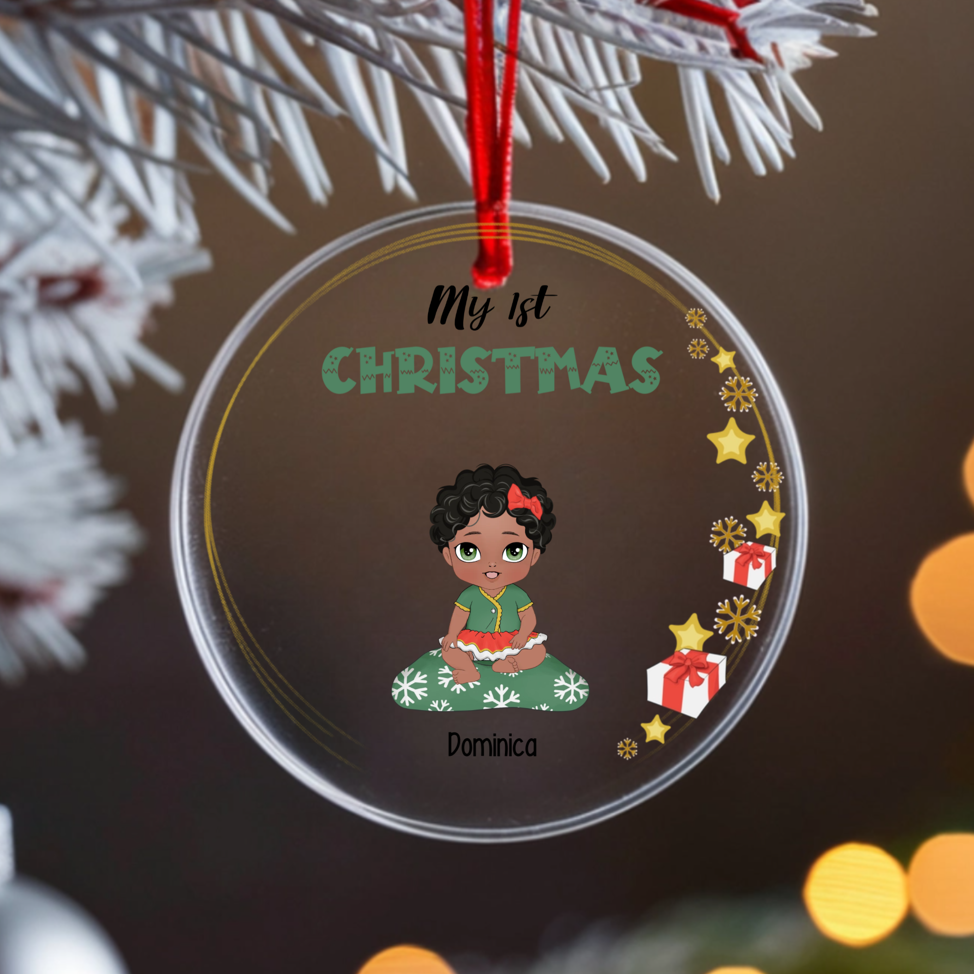 Acrylic Ornament - My 1st Christmas - Image 2